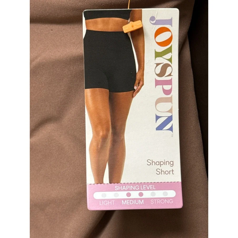 Joyspun Seamless Shapewear Boyshorts XXXL 22 Brown‎ Medium Tummy Control NWT